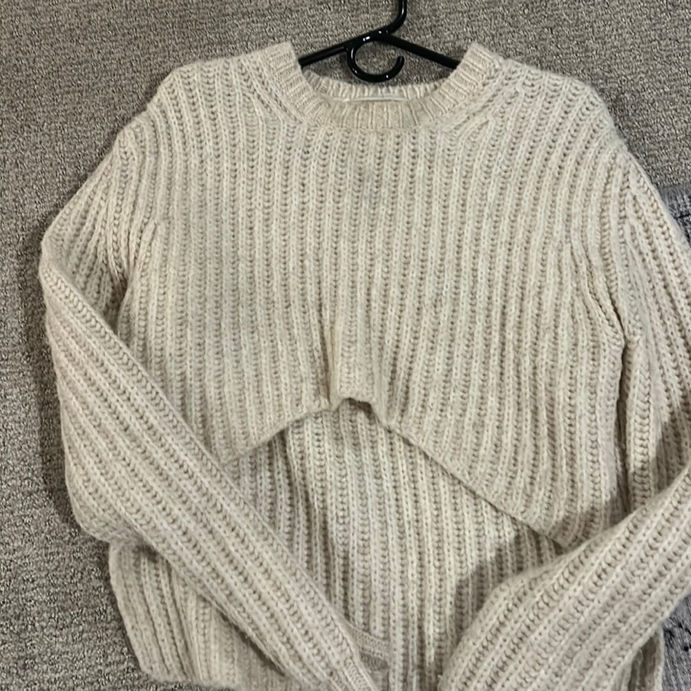 COPY - Thakoon sweater cropped